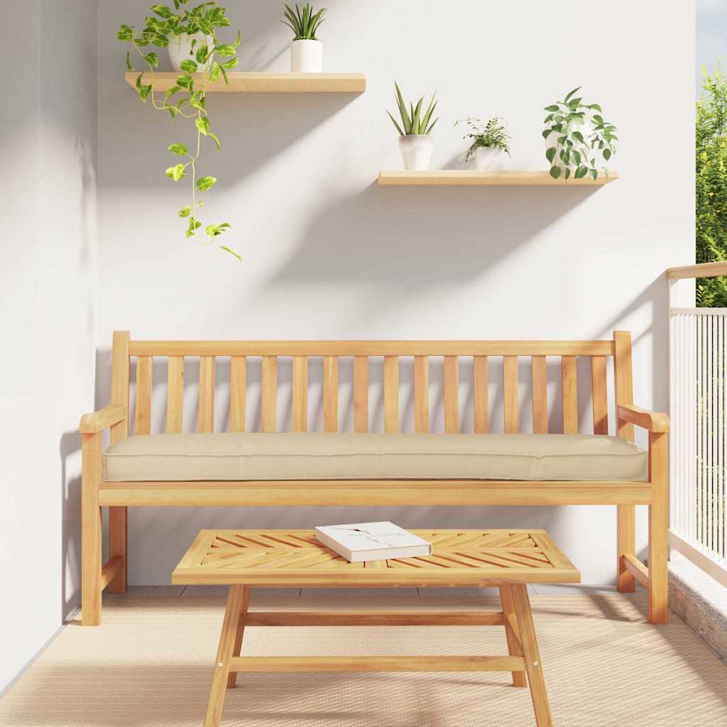 Pallet pude Beige 200 x 40 x 8 cm Oxford Stof