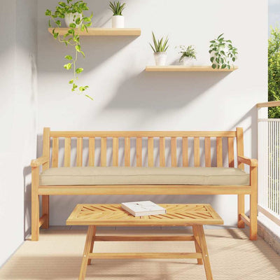 Pallet pude Beige 200 x 40 x 8 cm Oxford Stof