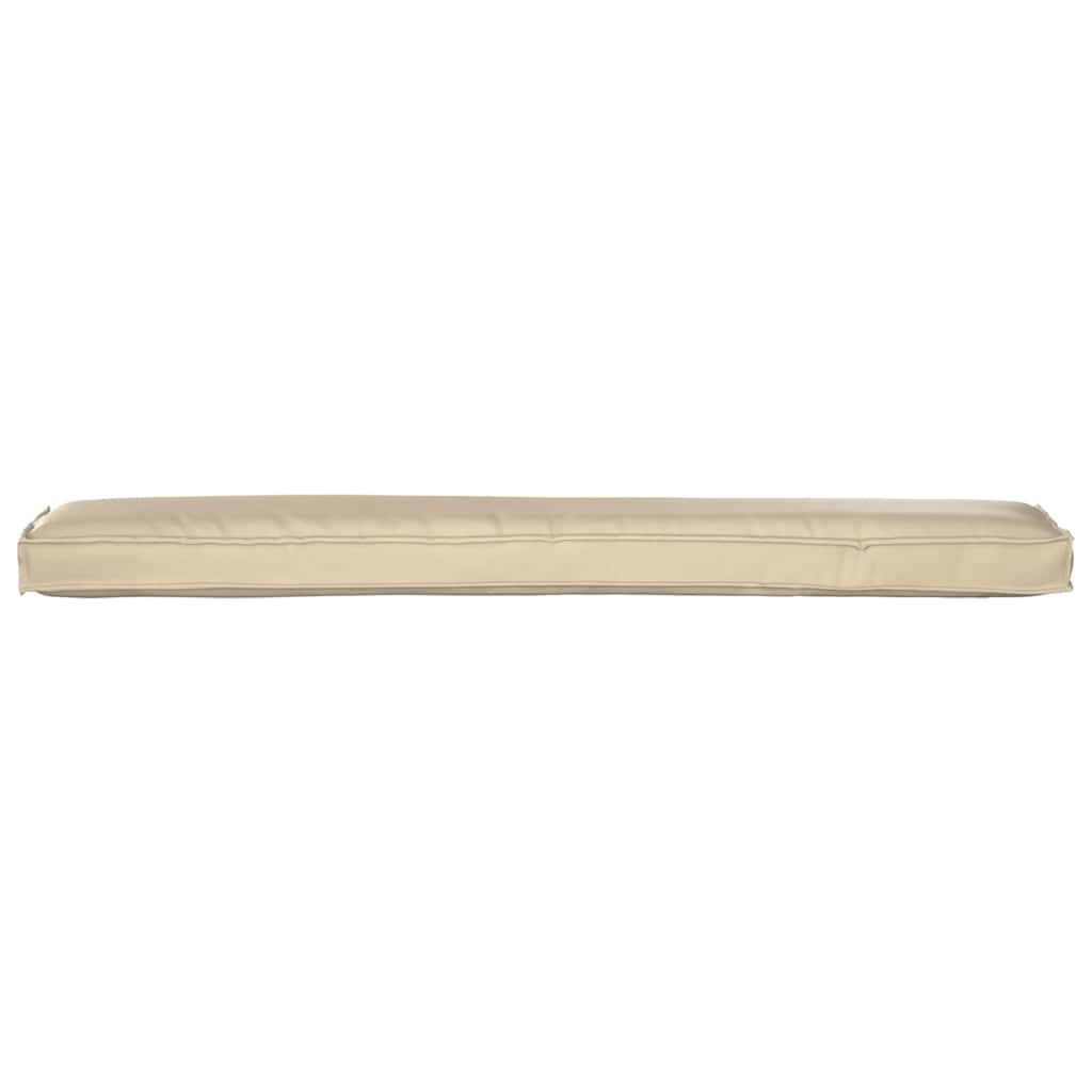 Pallet pude Beige 200 x 40 x 8 cm Oxford Stof