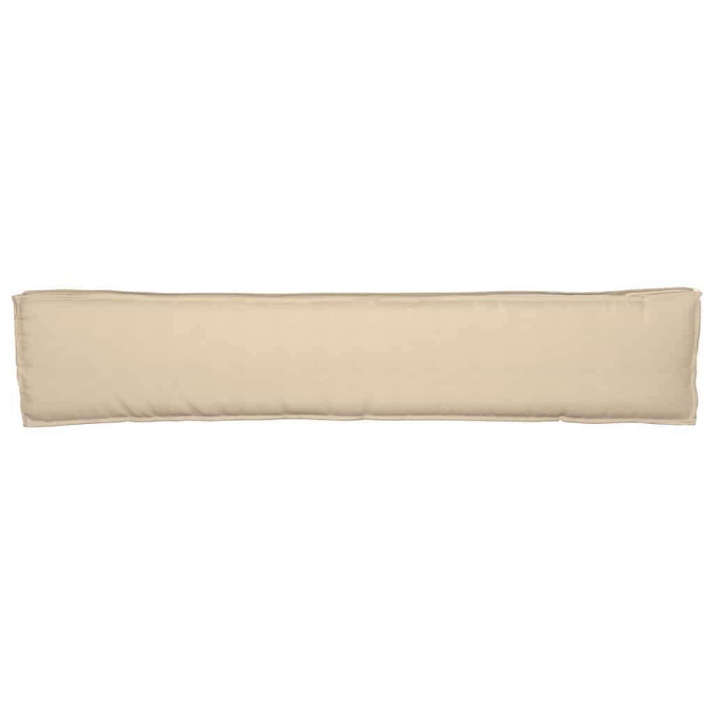 Pallet pude Beige 200 x 40 x 8 cm Oxford Stof