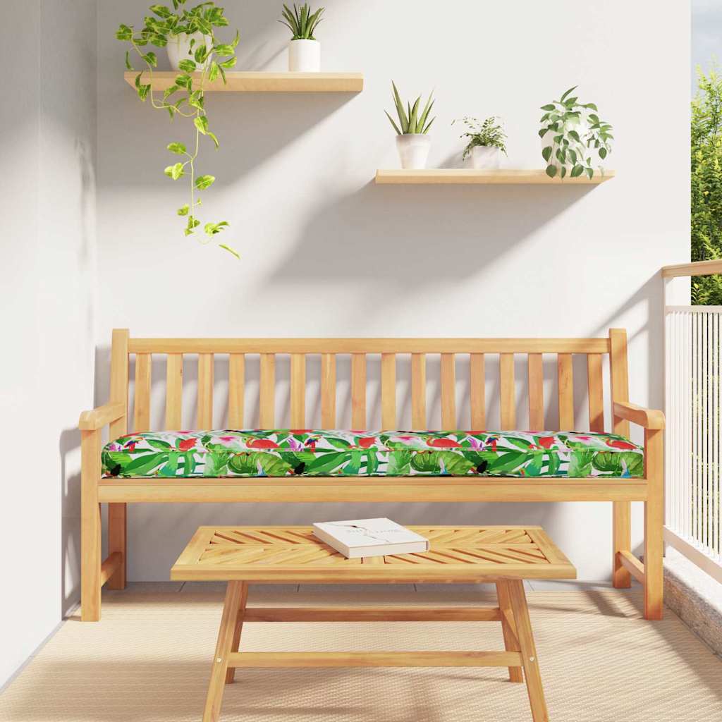 Pallet pude Tropisk jungle 200 x 40 x 8 cm Oxford Stof