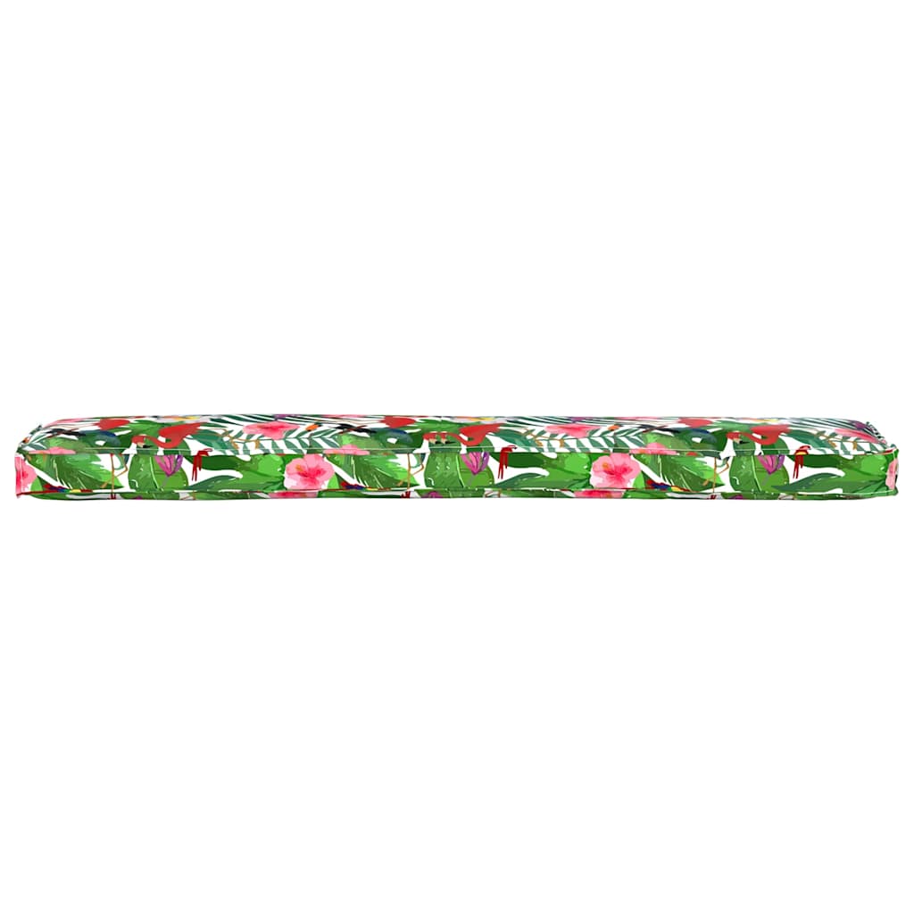 Pallet pude Tropisk jungle 200 x 40 x 8 cm Oxford Stof
