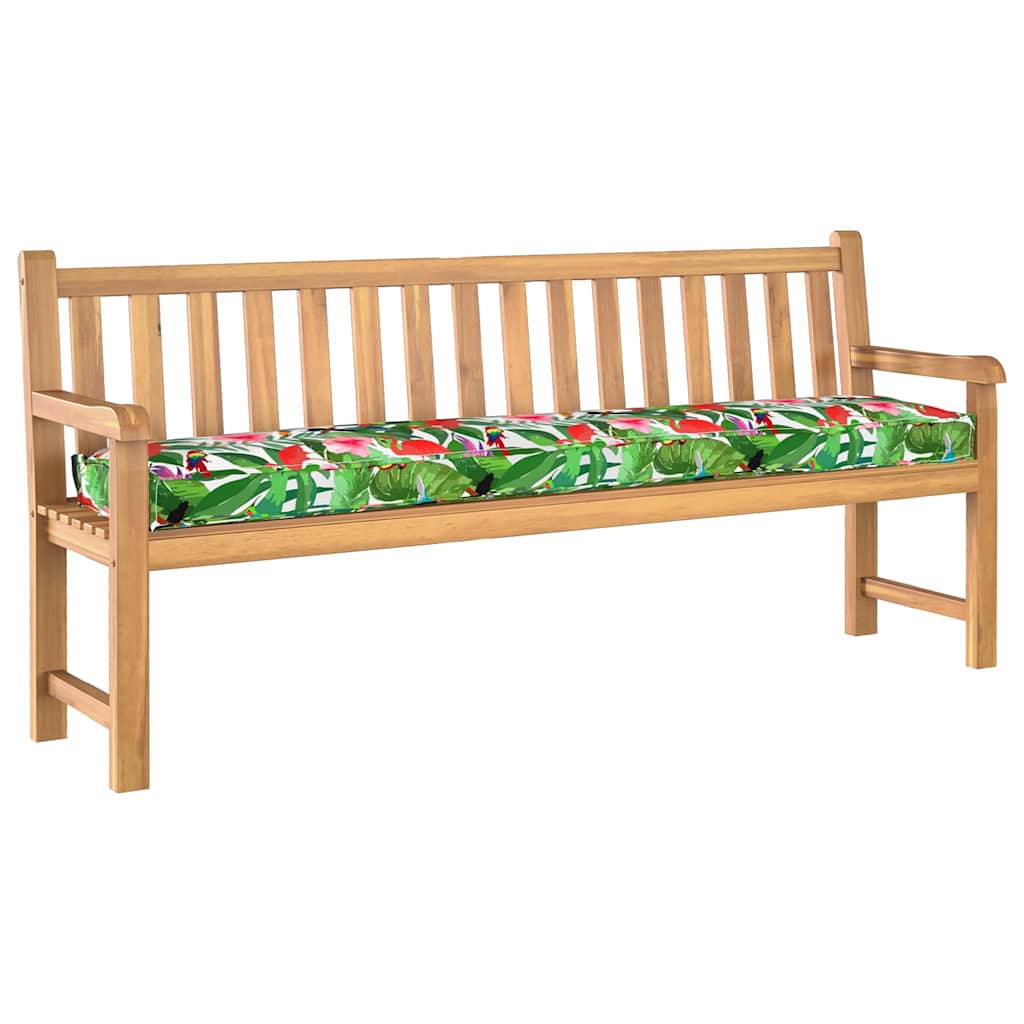 Pallet pude Tropisk jungle 200 x 40 x 8 cm Oxford Stof