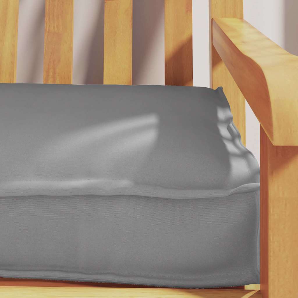 Palle Pudesæt 2 stk. Oxford Stof Grå 200 x 40 x 8 cm