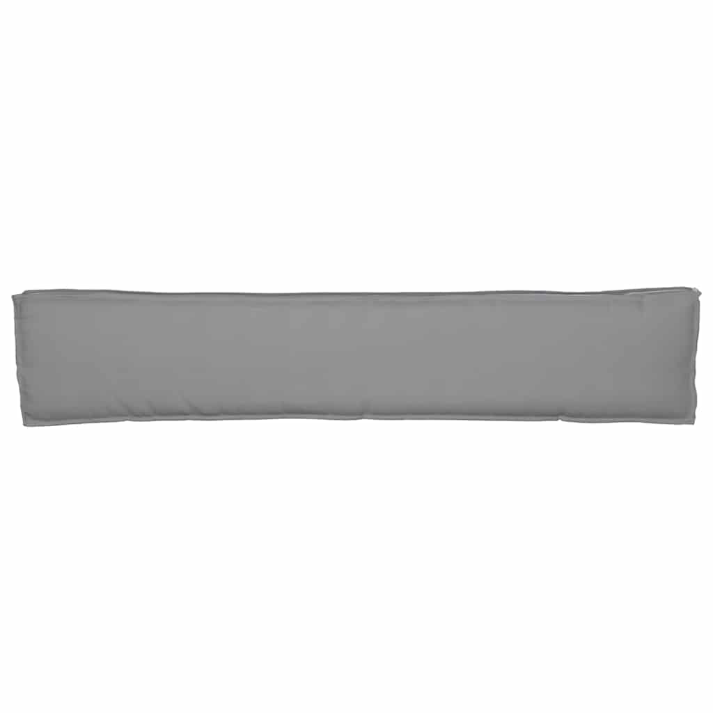 Palle Pudesæt 2 stk. Oxford Stof Grå 200 x 40 x 8 cm