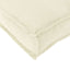 Palle Pudesæt 2 stk. Oxford Stof Cremefarvet 200 x 40 x 8 cm