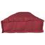 Palle Pudesæt 2 stk. Oxford Stof Vinrød 200 x 40 x 8 cm
