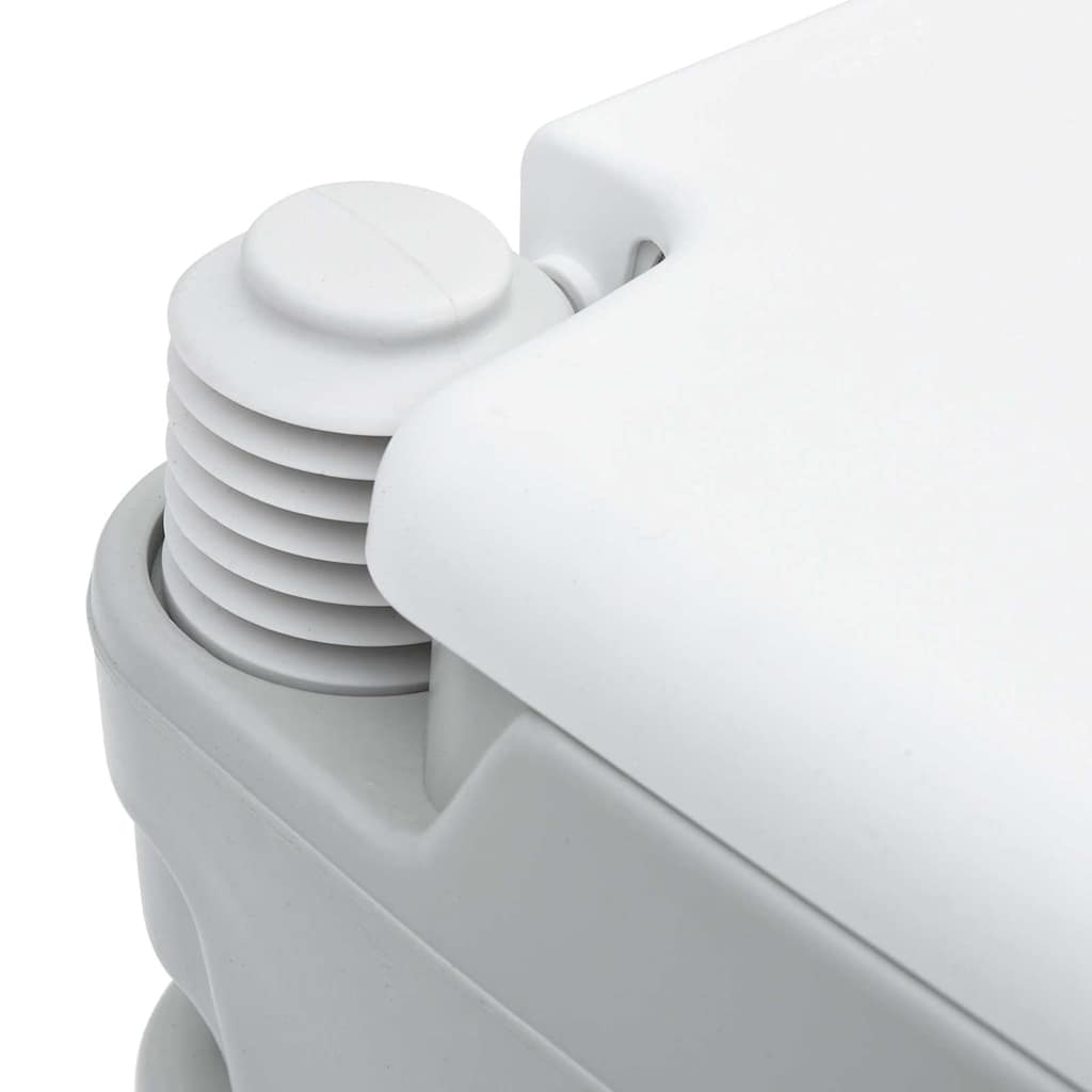 Camping toilet Grå og Hvid 41,5 x 36,5 x 30 cm Polyethylen