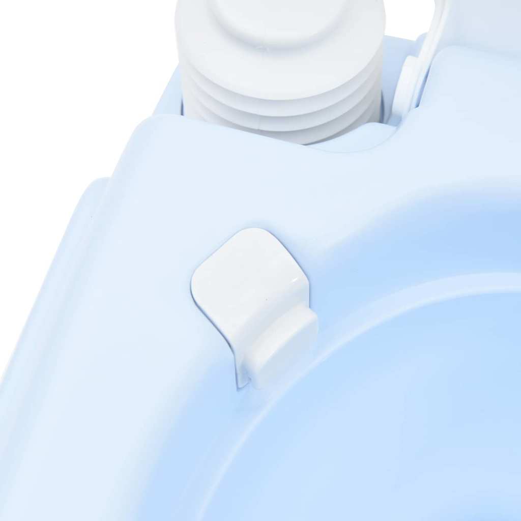 Camping toilet Lyseblå og Hvid 41,5 x 36,5 x 30 cm Polyethylen