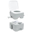 Camping toilet Grå og Hvid 41,5 x 36,5 x 42 cm Polyethylen