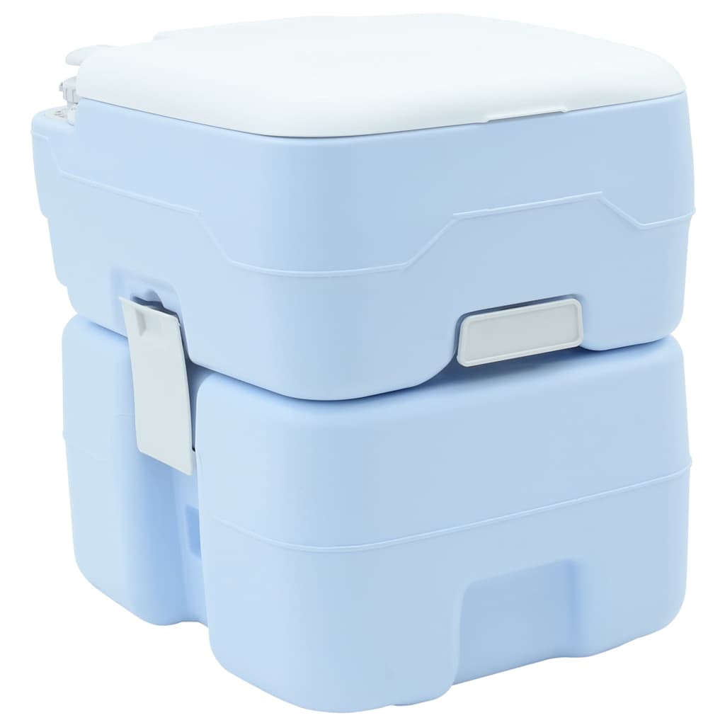 Camping toilet Blå 41,5 x 36,5 x 42 cm Høj-densitet Polyethylen