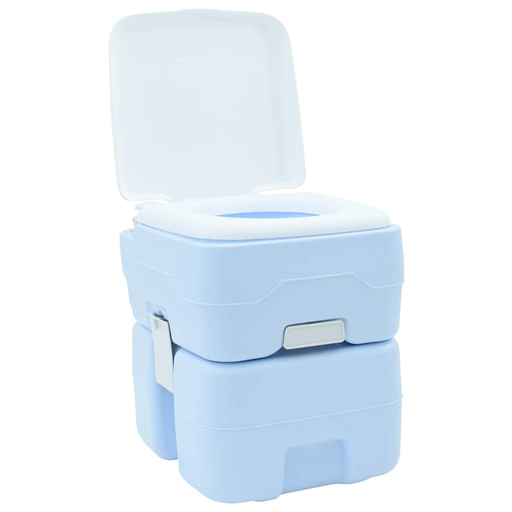 Camping toilet Blå 41,5 x 36,5 x 42 cm Høj-densitet Polyethylen