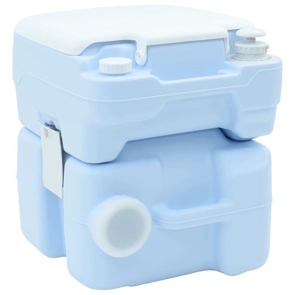 Camping toilet Blå 41,5 x 36,5 x 42 cm Høj-densitet Polyethylen