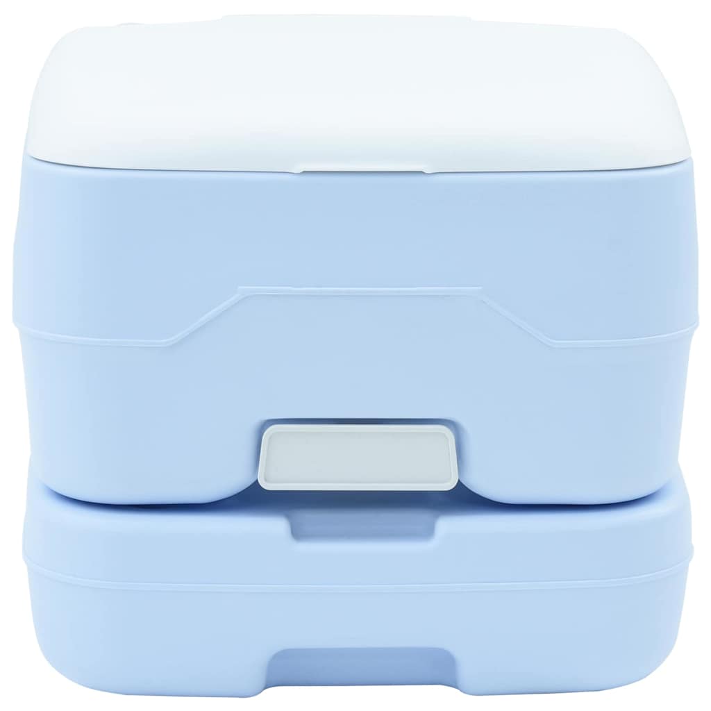 Camping toilet Lyseblå og Hvid 41,5 x 36,5 x 30 cm Polyethylen