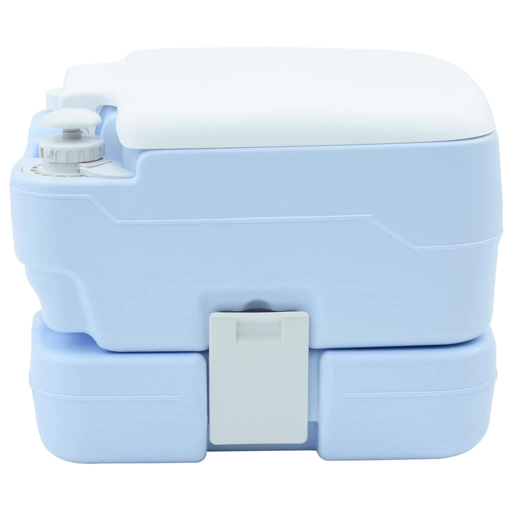 Camping toilet Lyseblå og Hvid 41,5 x 36,5 x 30 cm Polyethylen
