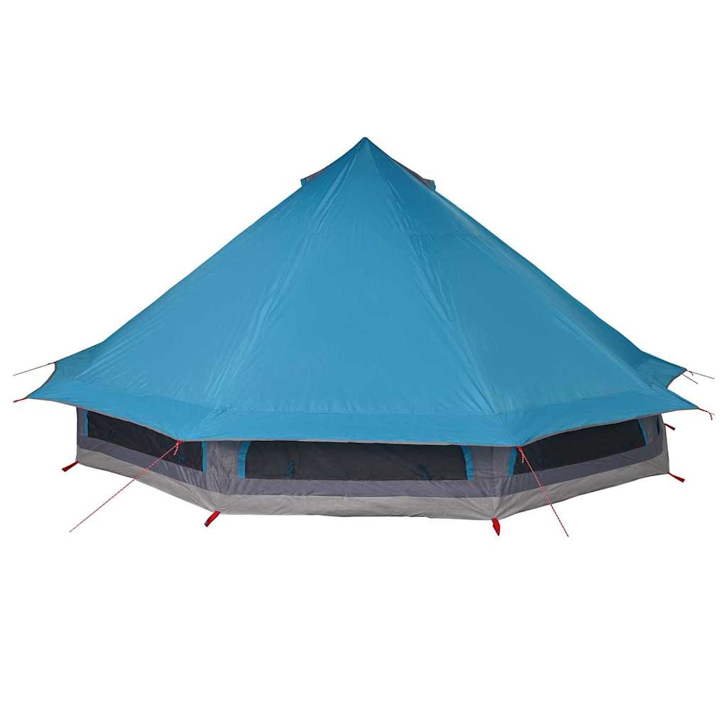 Tipi telt med tag med opbevaring Blå 508 x 470 x 300 cm taft