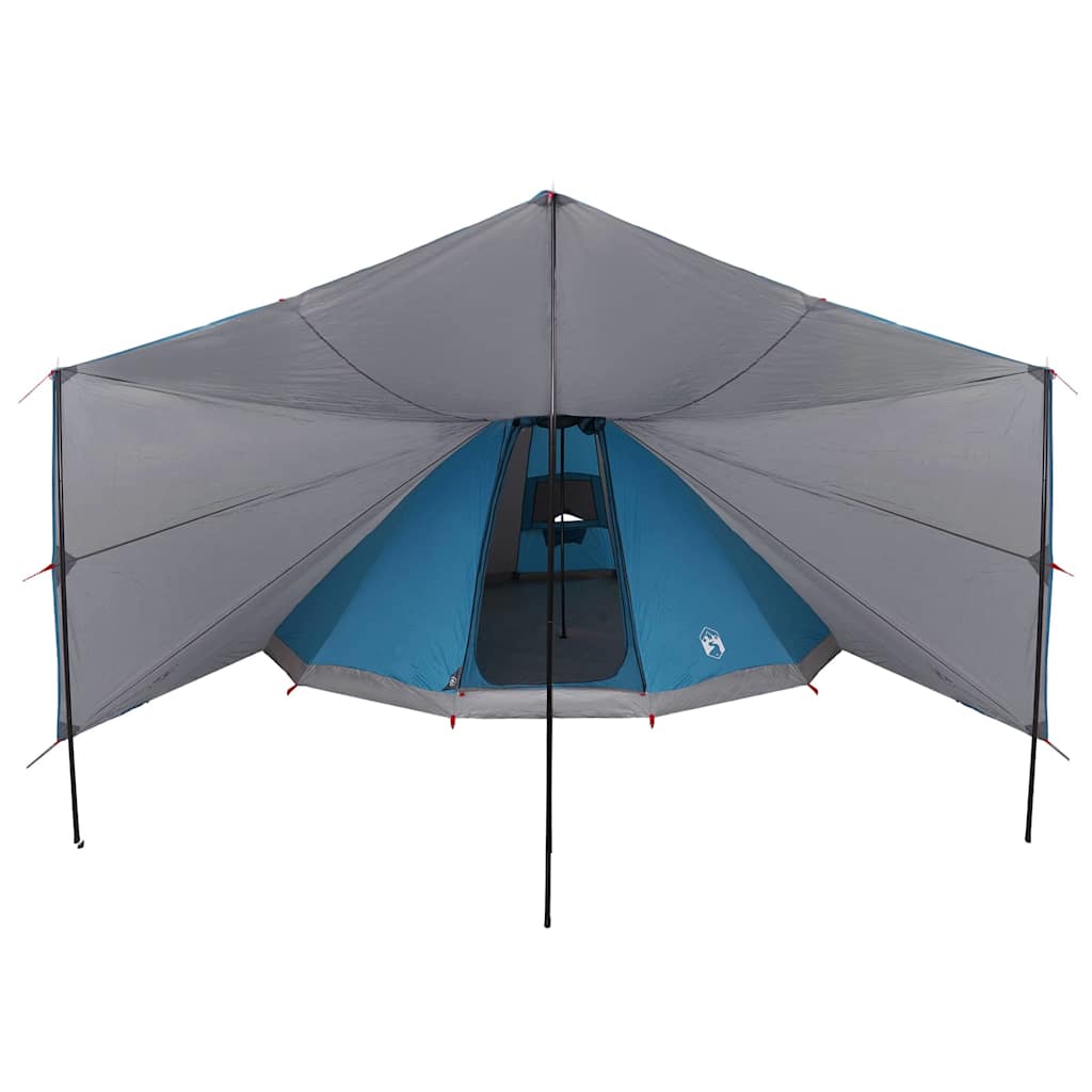 Tipi telt med tag med opbevaring Blå 510 x 690 x 330 cm taft