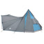 Tipi telt med tag med opbevaring Blå 510 x 690 x 330 cm taft