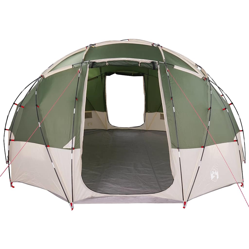 Dome Telt med tag med opbevaring Grøn 475 x 475 x 235 cm taft