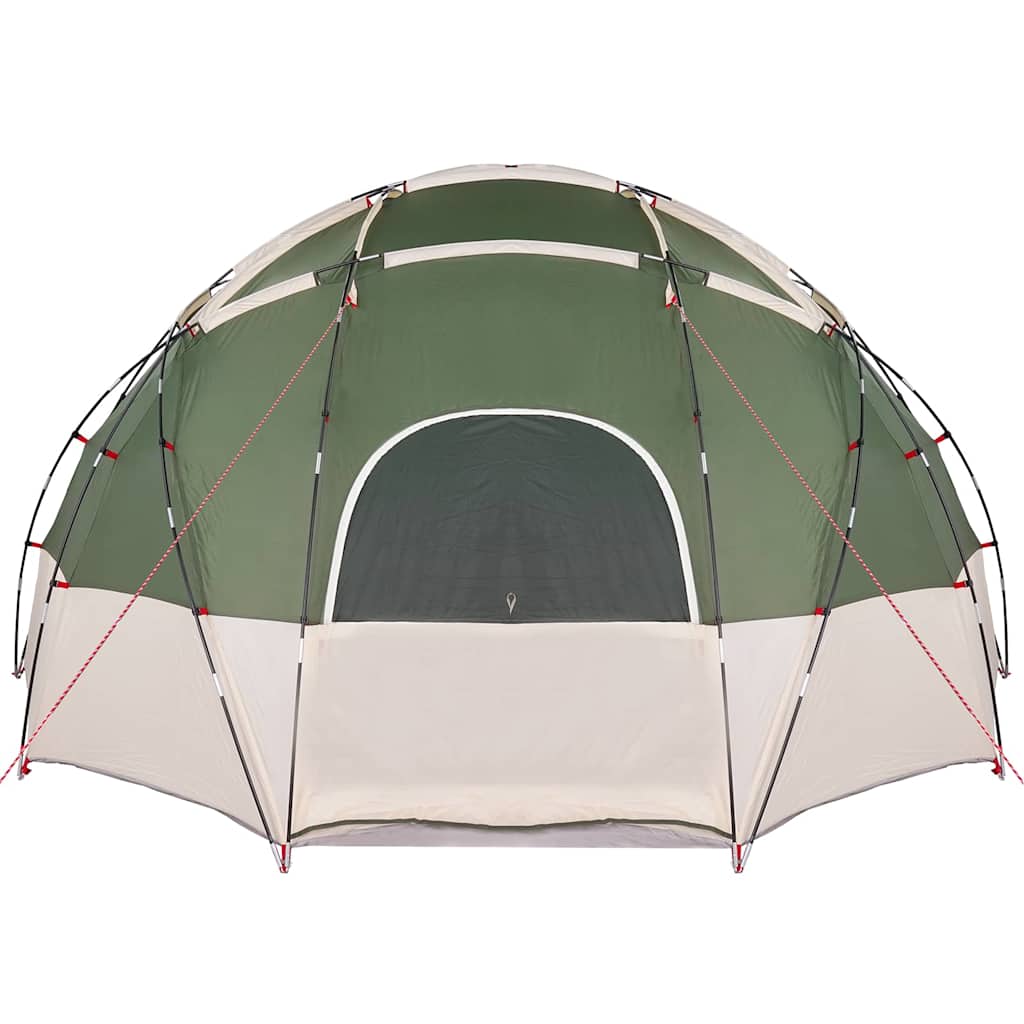 Dome Telt med tag med opbevaring Grøn 475 x 475 x 235 cm taft