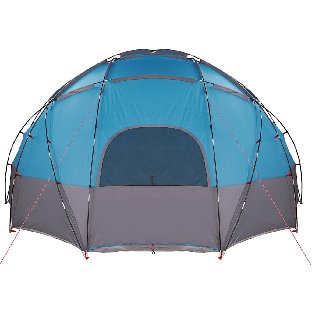 Dome Telt med tag med opbevaring Blå 475 x 475 x 235 cm taft