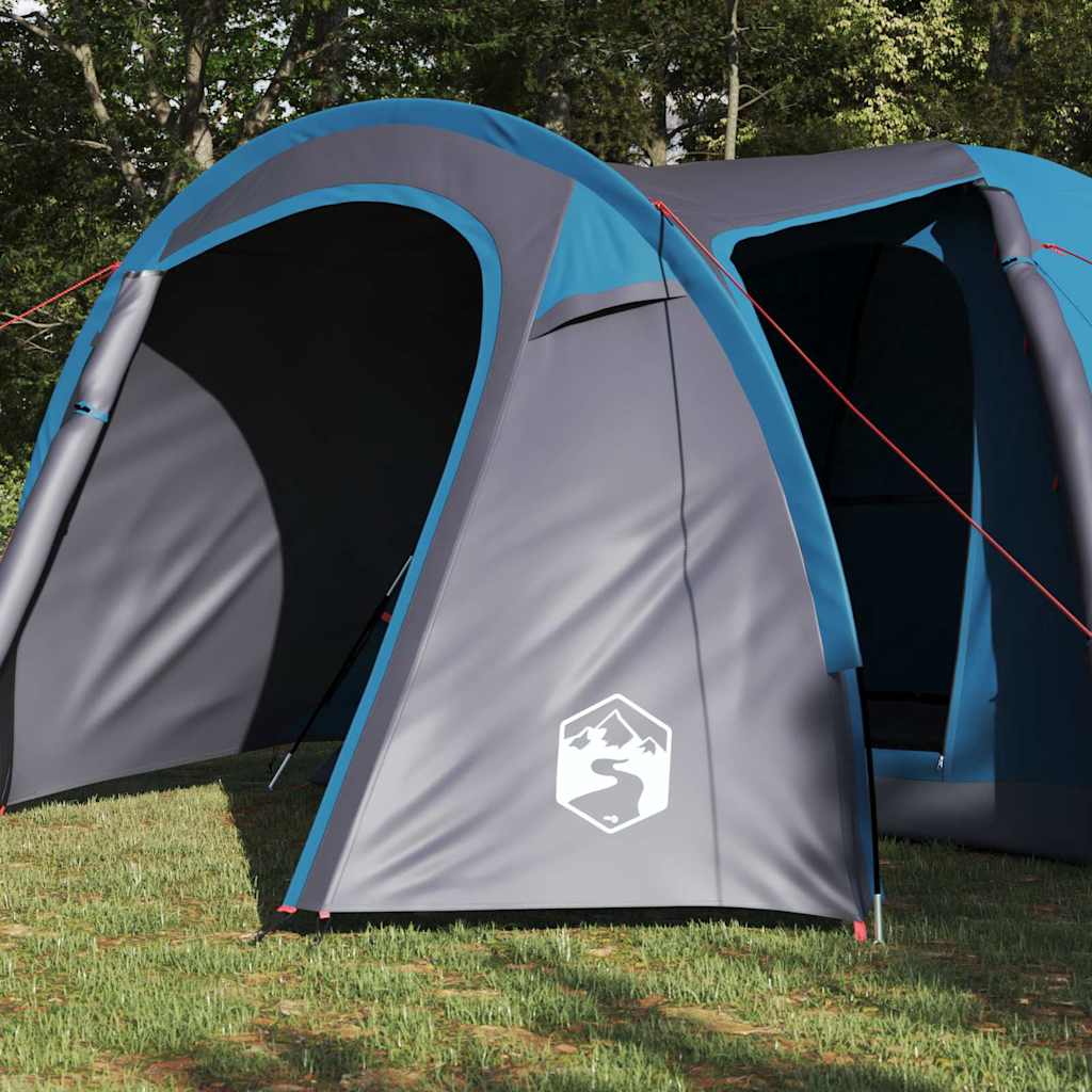 Dome Telt Kuppel med tag med opbevaring Blå 384 x 254 x 170 cm