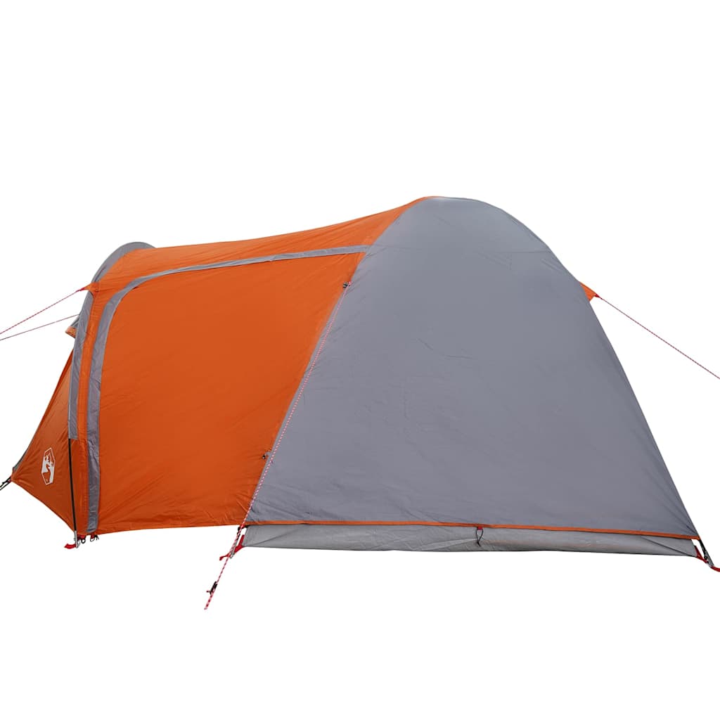 Dome Telt Kuppel med tag Grå og orange 384 x 254 x 170 cm