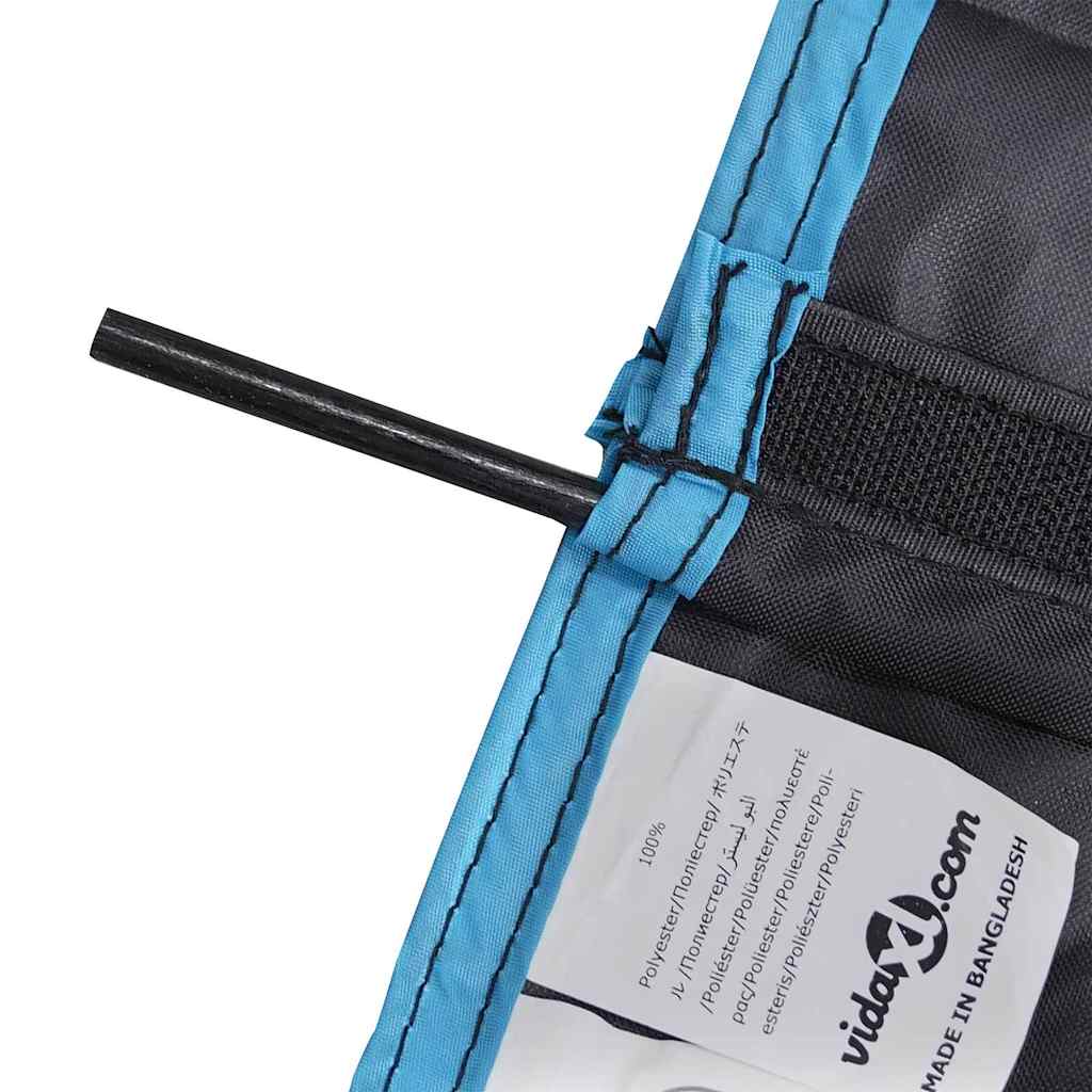 Opbevaringspose med opbevaring Sort 66 x 40 cm oxford