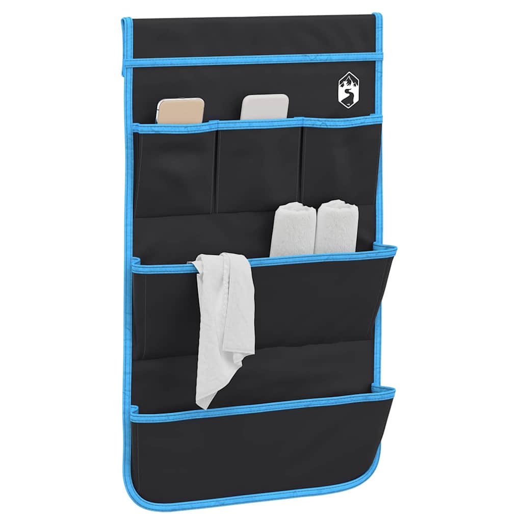 Opbevaringspose med opbevaring Sort 66 x 40 cm oxford
