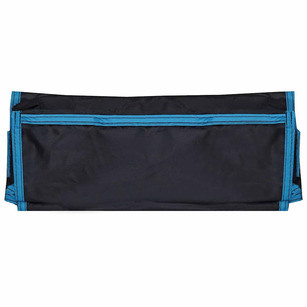 Opbevaringspose med opbevaring Sort og Blå 91 x 47,5 cm oxford