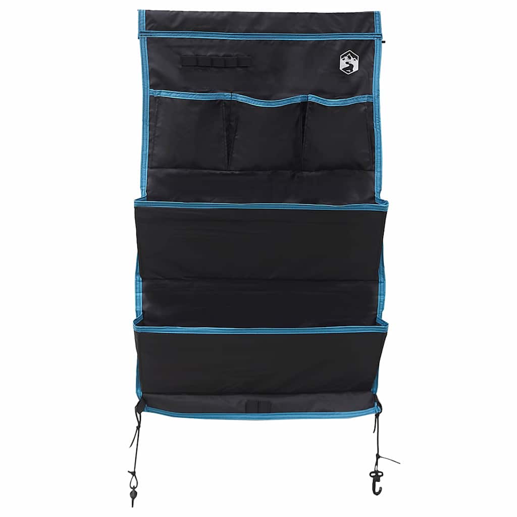 Opbevaringspose med opbevaring Sort og Blå 91 x 47,5 cm oxford