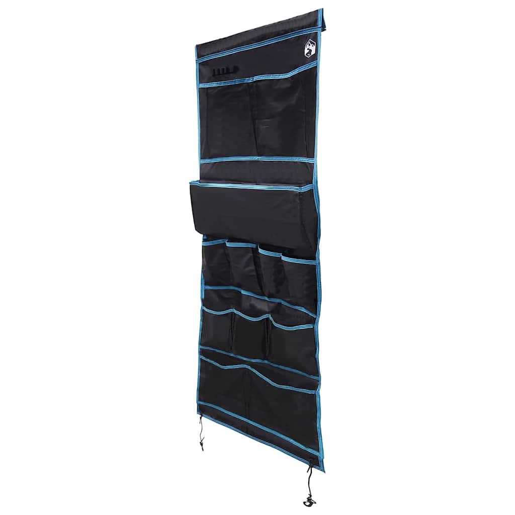 Opbevaringspose med opbevaring Sort og Blå 161 x 58,5 cm oxford