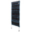 Opbevaringspose med opbevaring Sort og Blå 125 x 48 cm oxford