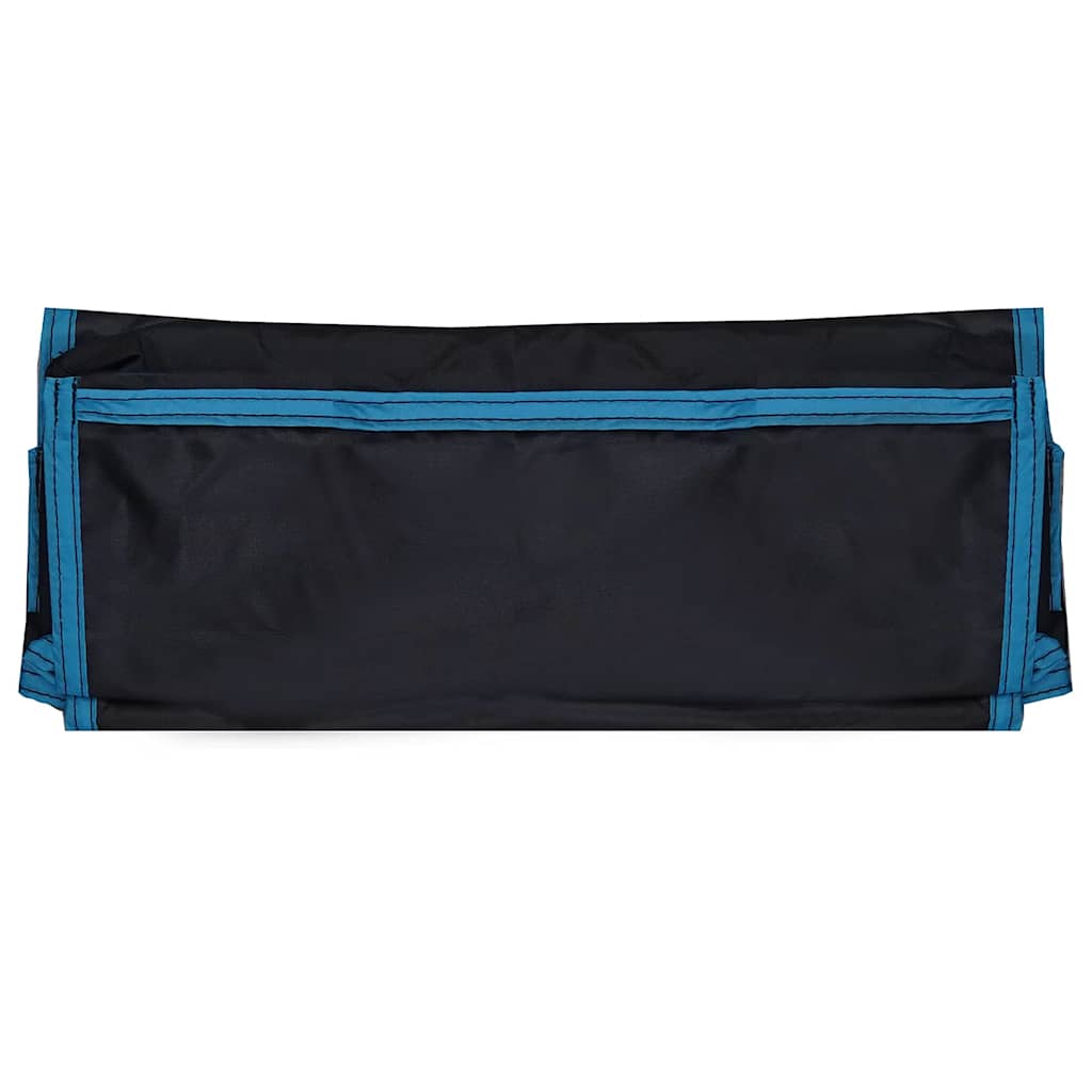 Opbevaringspose med opbevaring Sort og Blå 98 x 47 cm oxford