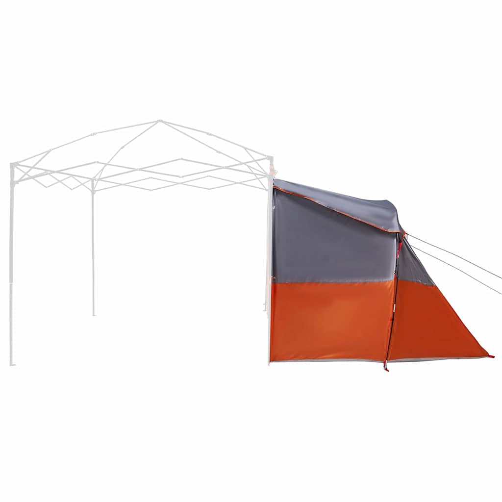 Indertelt med tag Grå og orange 280 x 220 x 176 cm taft