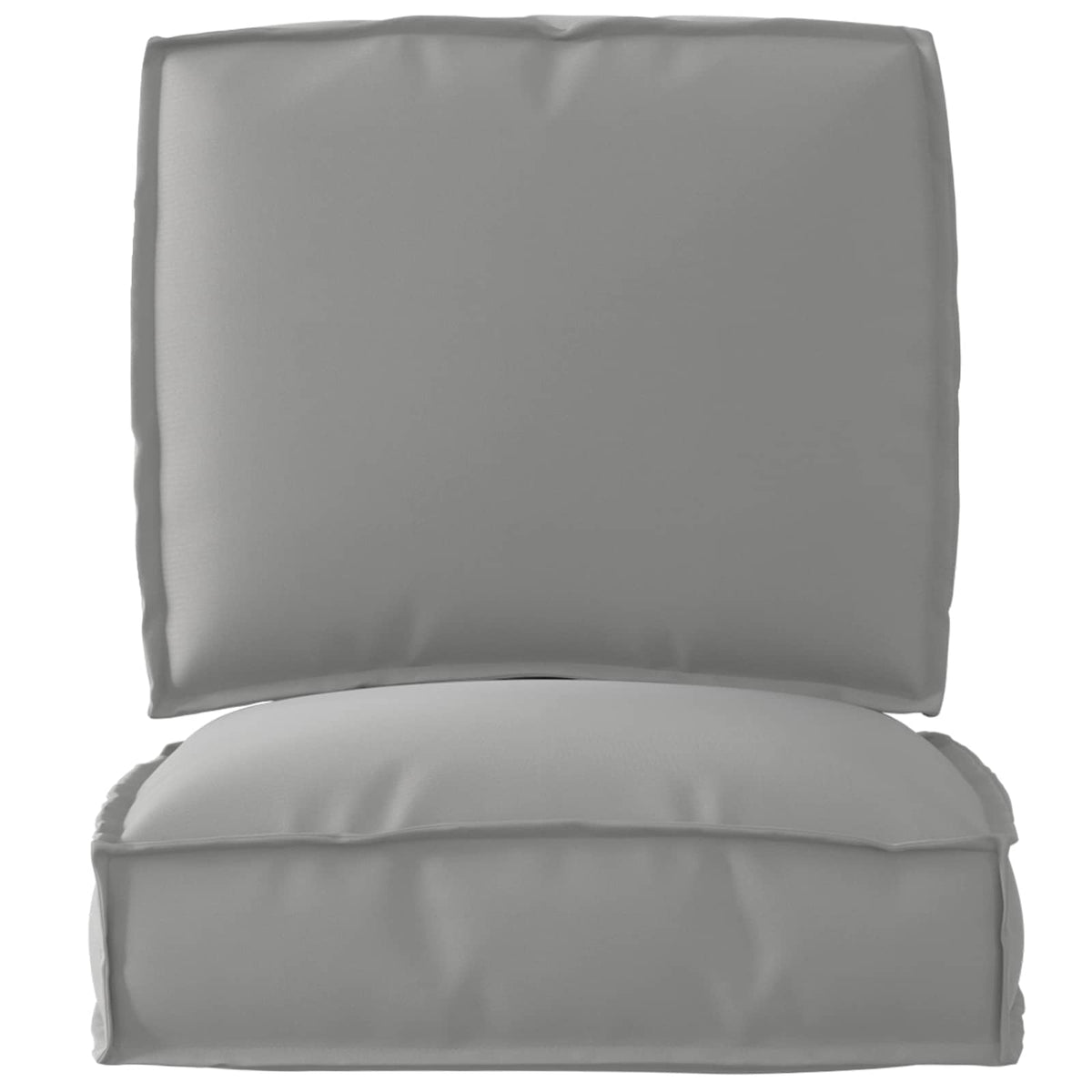 Palle Pudesæt Oxford stof Grå 50 x 50 x 12 cm