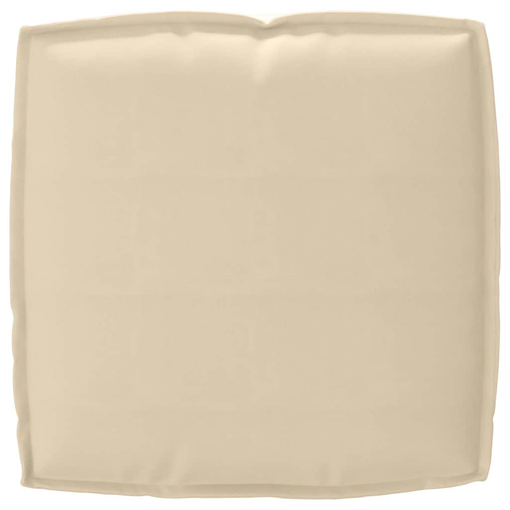 Palle Pudesæt Oxford stof Beige 50 x 50 x 12 cm