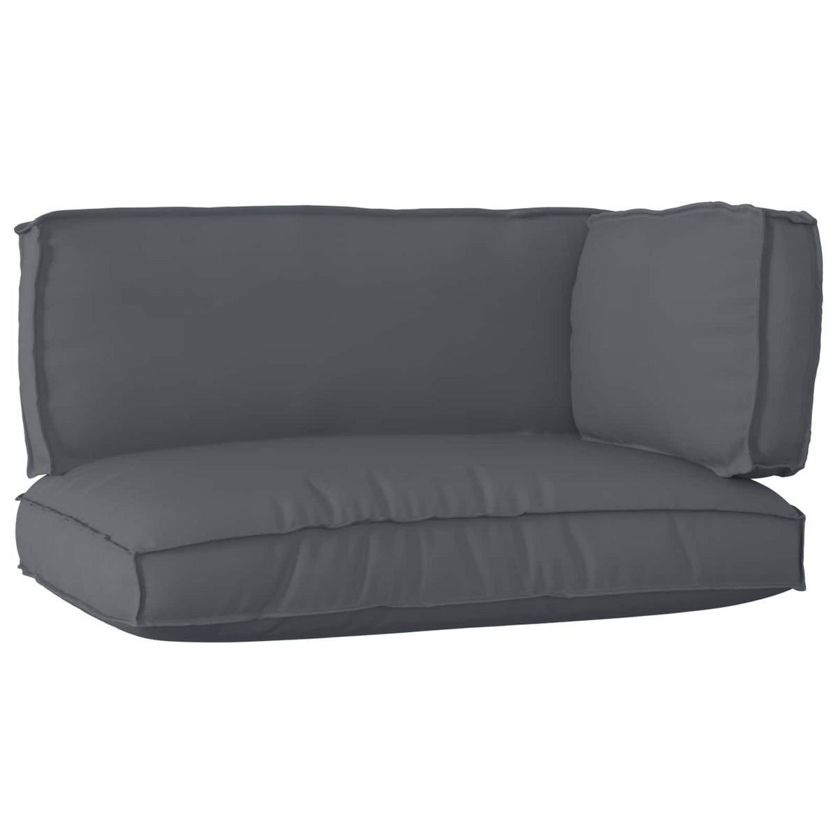 Palle Pudesæt Oxford stof Antracit 120 x 80 x 52 cm