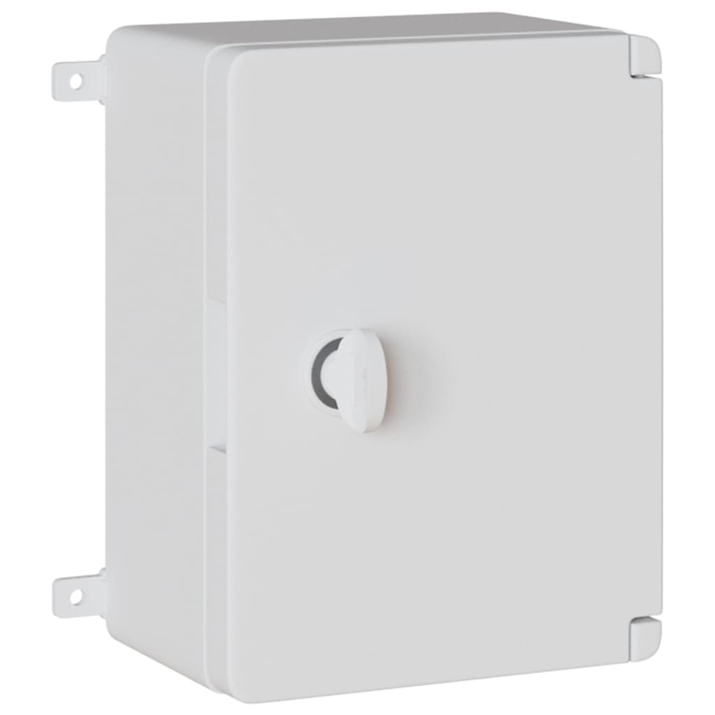 Kontrolskab Grå 25 x 13 x 24 cm ABS Plastik
