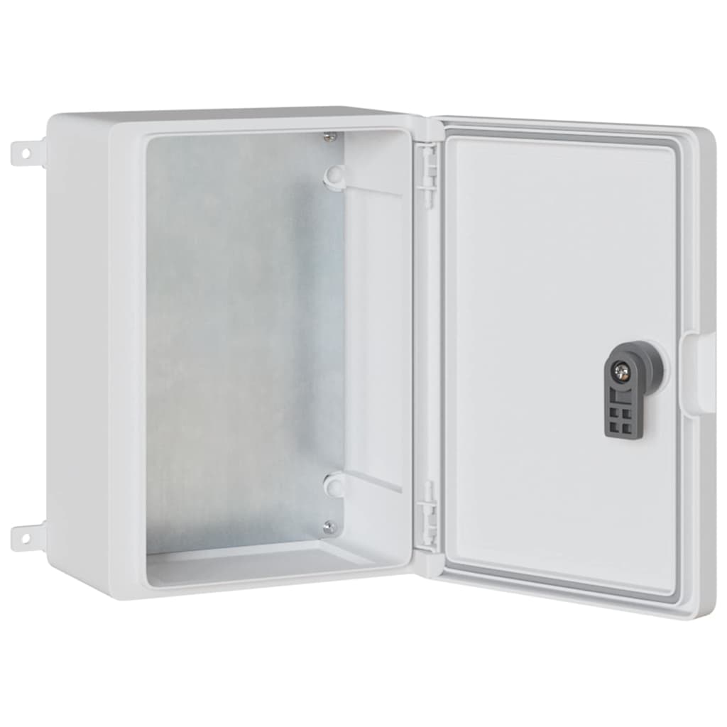 Kontrolskab Grå 28 x 13 x 28 cm ABS Plastik