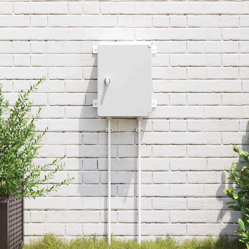 Kontrolskab Grå 32 x 15 x 35 cm ABS Plastik