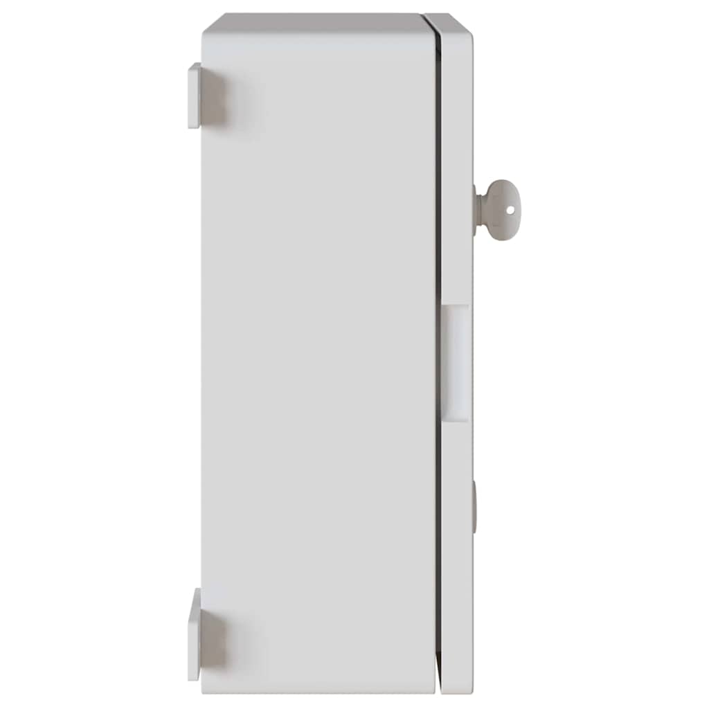 Kontrolskab Grå 37 x 19,5 x 40 cm ABS Plastik