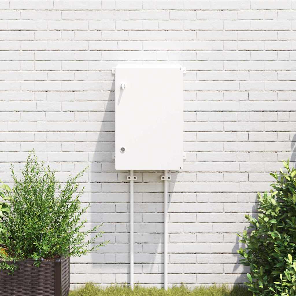 Kontrolskab Grå 47 x 20 x 50 cm ABS Plastik