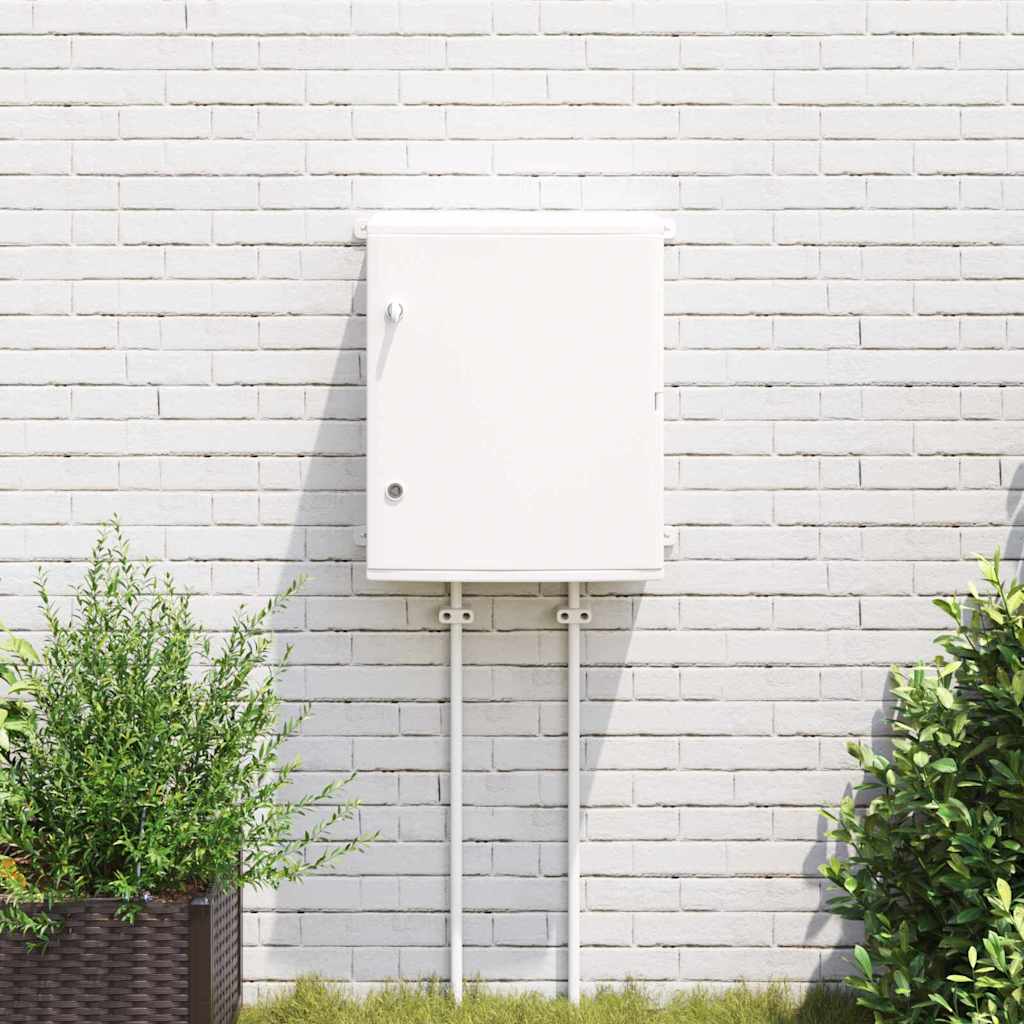 Kontrolskab Grå 57 x 23 x 60 cm ABS Plastik