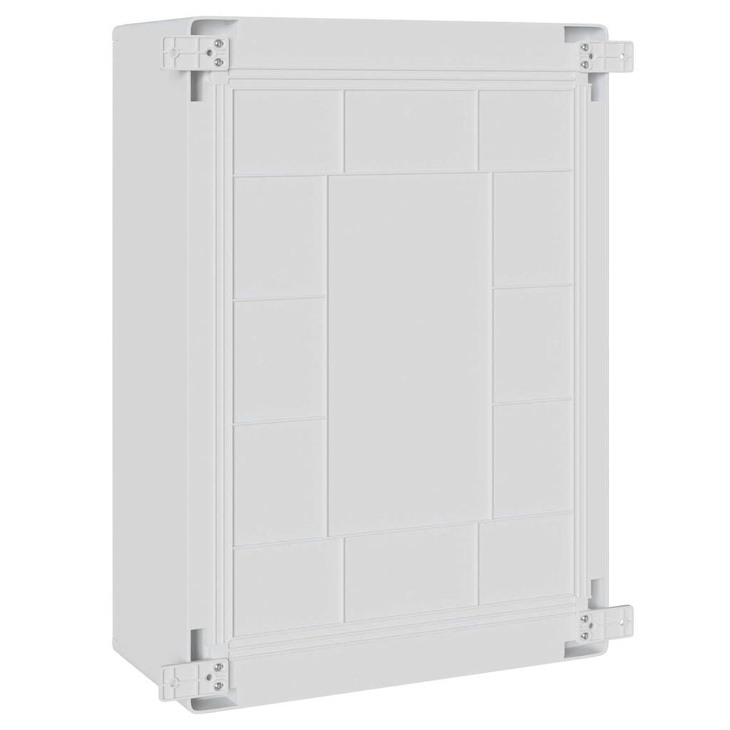 Kontrolskab Grå 57 x 24,5 x 70 cm ABS Plastik
