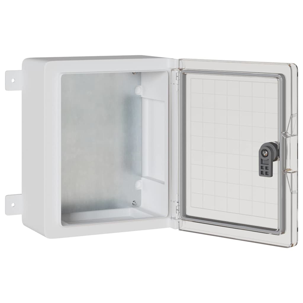 Kontrolskab Grå 32 x 13 x 30 cm ABS Plastik