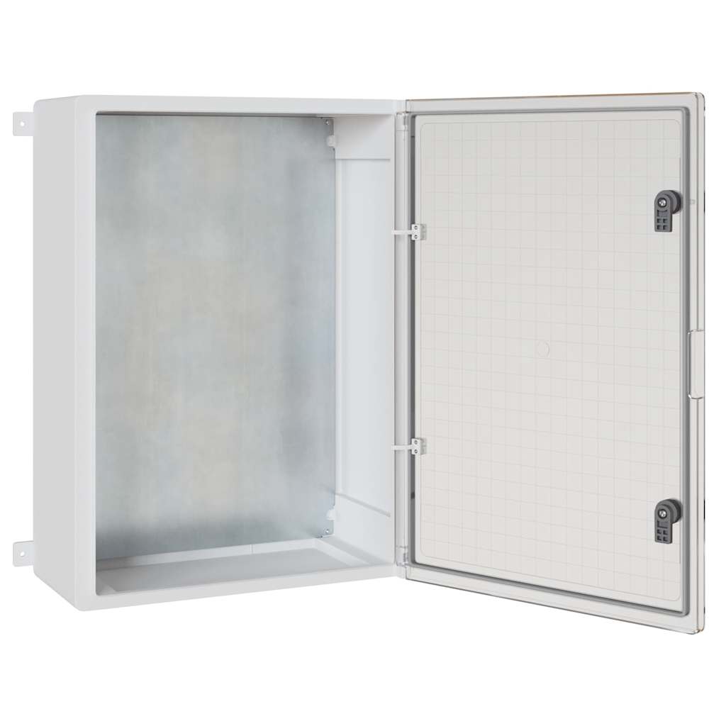 Kontrolskab Grå 57 x 24,5 x 70 cm ABS Plastik