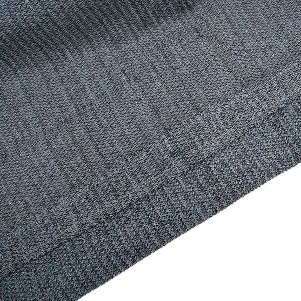 Telt tæppe Blå og grå 400 x 250 cm Polyethylen