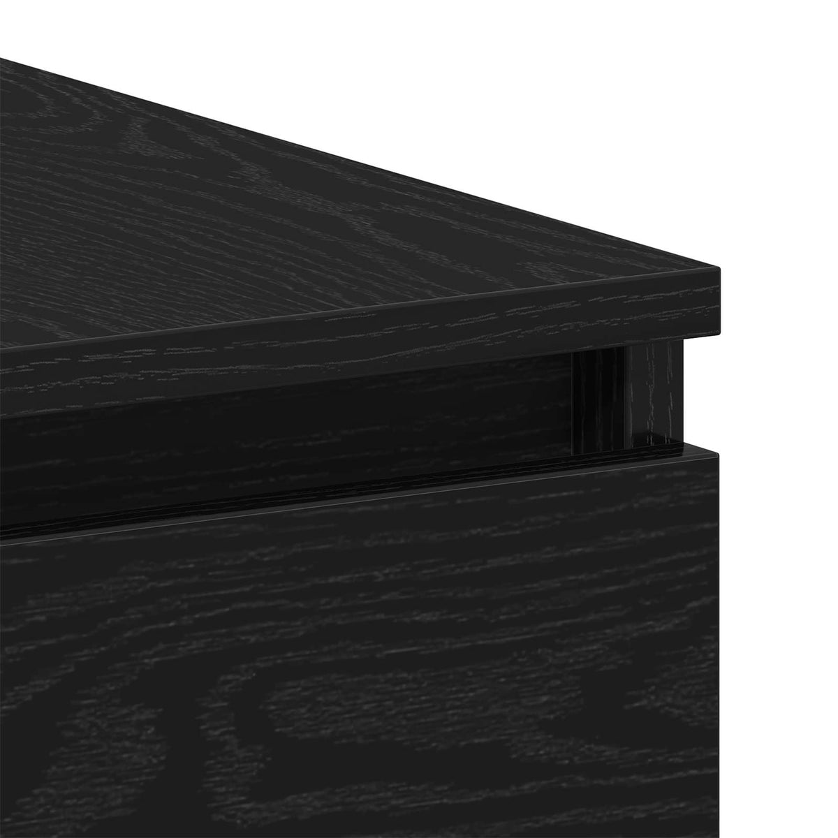 Bord Sort eg Konstrueret træ 140 x 50 x 76 cm