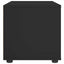 tV-bord VISNES 60x40x38 cm konstrueret træ sort